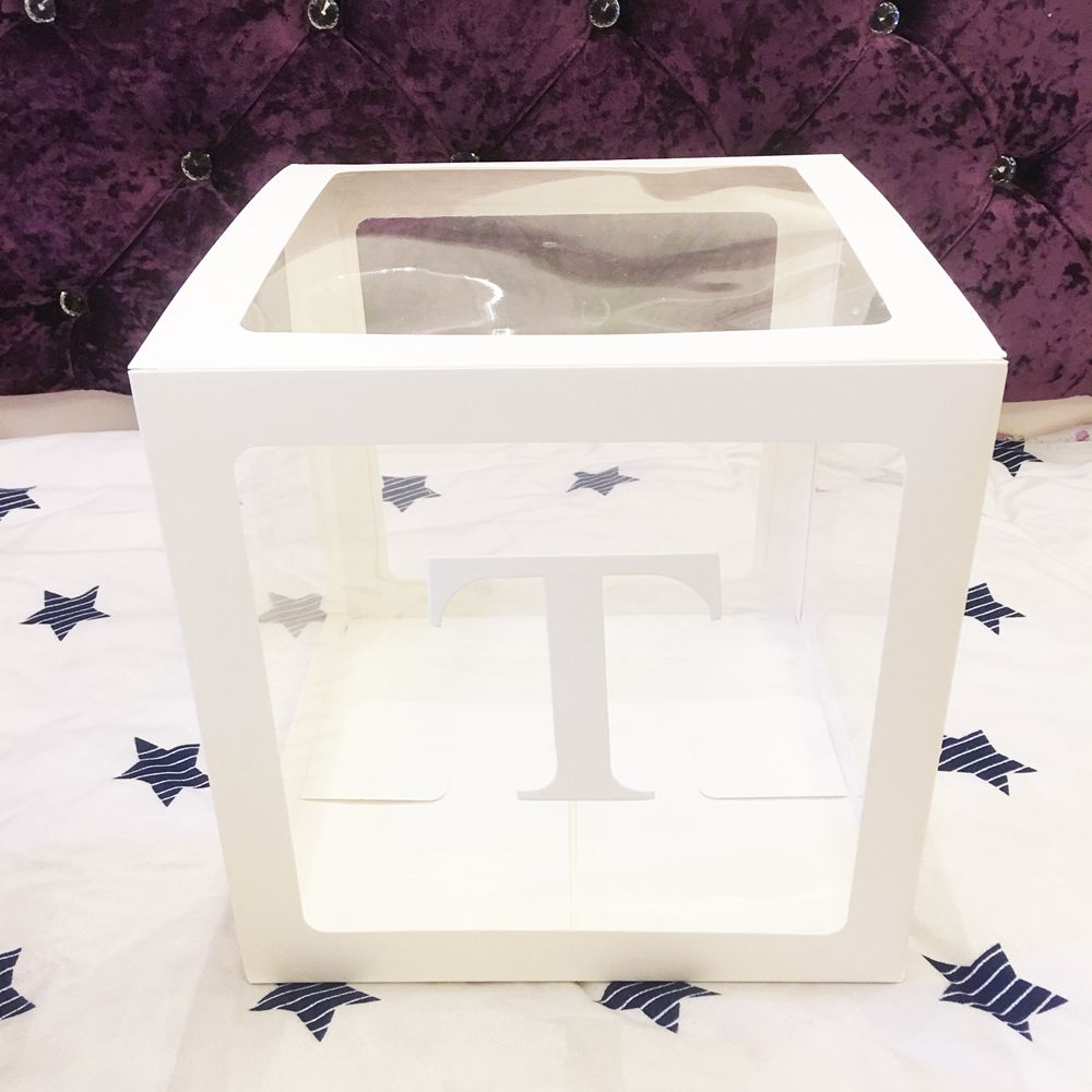 30cm Baby Shower Box Balloon Air Balls First 1 1st Birthday Party Decorations Kids Baloon Ballons Babyshower Wedding Boy Girl