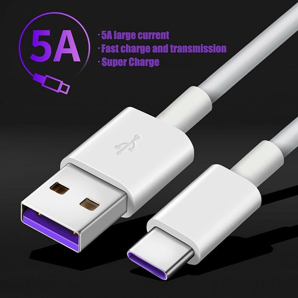 UltraFast Charge 5A USB Type C Cable