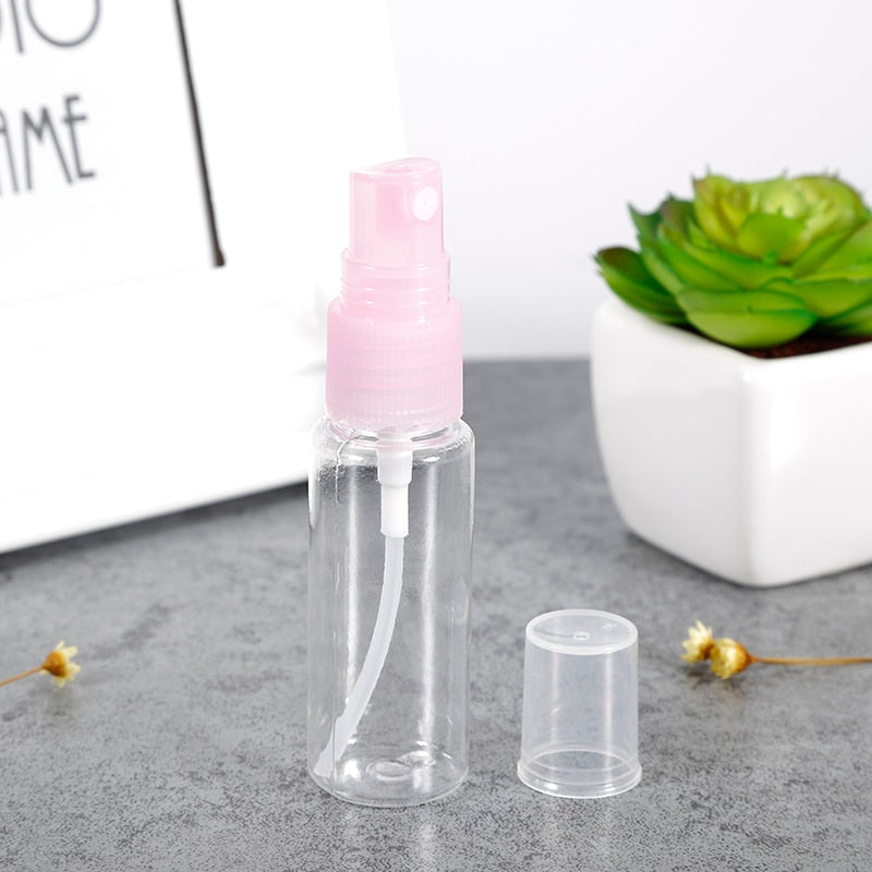 Travel Spray Plastic Transparent Bottle