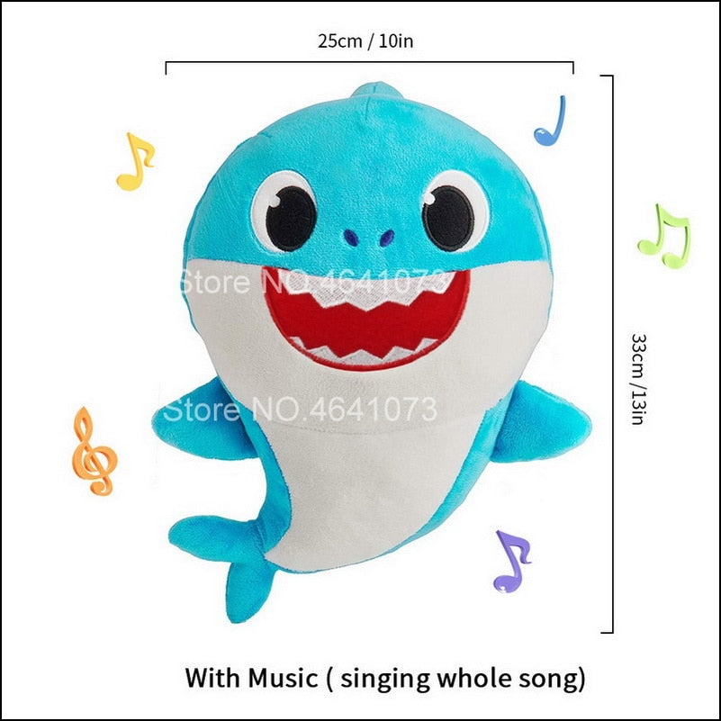 Baby Shark Singing Plush Toys Various Styles