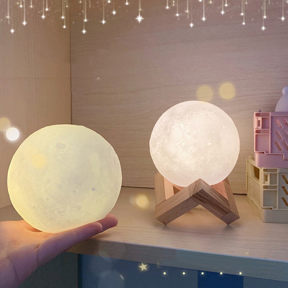 Moon 8CM Lamp With Stand
