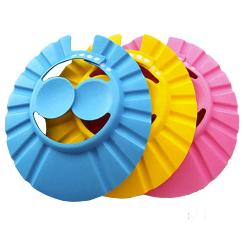 Safe Shampoo Bath/Shower Protector Soft Cap For Babies/Children