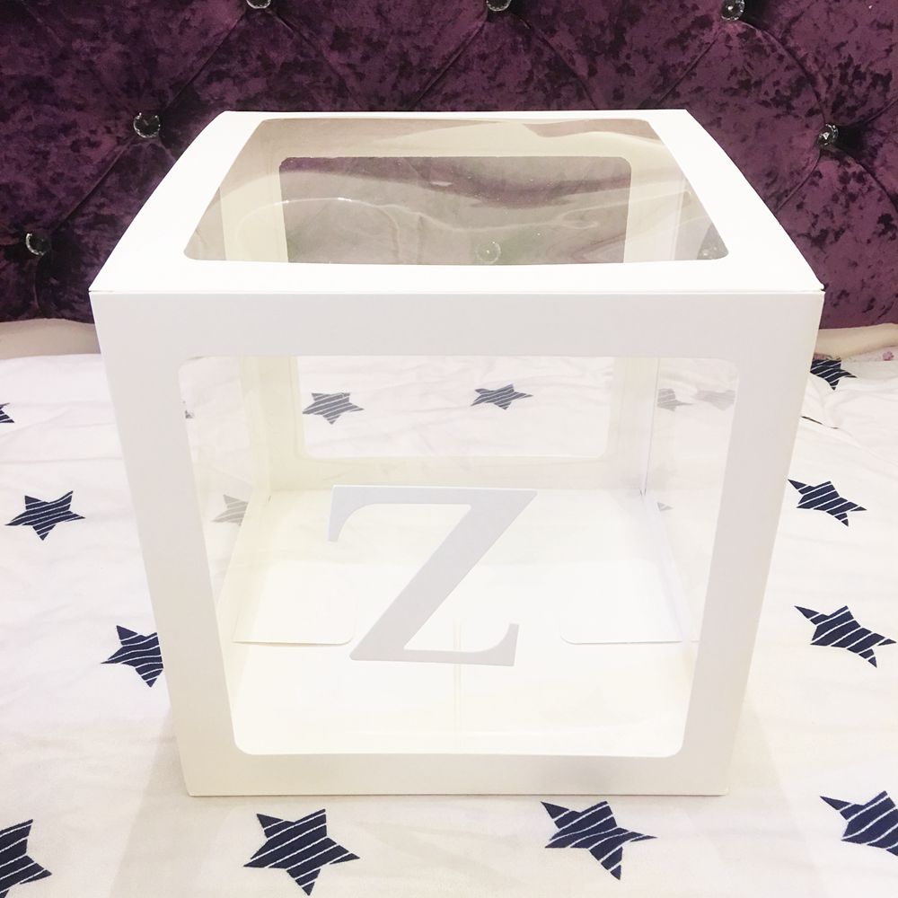 30cm Baby Shower Box Balloon Air Balls First 1 1st Birthday Party Decorations Kids Baloon Ballons Babyshower Wedding Boy Girl