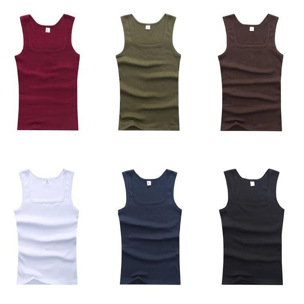 Men's Sleeveless Fitness/Casusal Vests Various Colours