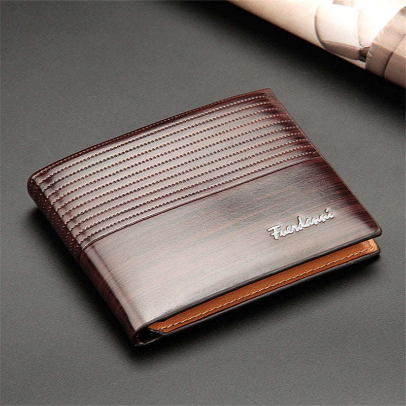 Vintage Mens Leather Wallet Various Colours