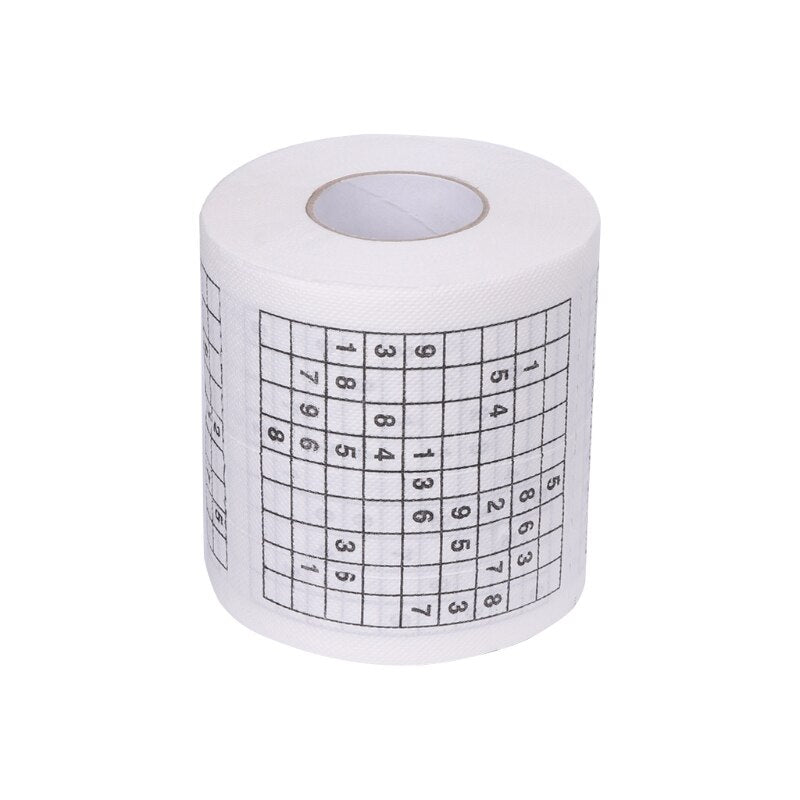 240 Sheets Durable Sudoku Printed Tissue Paper