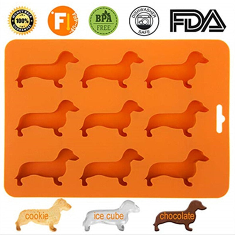 Dachshund Creative Ice Cube/Chocolate Mould