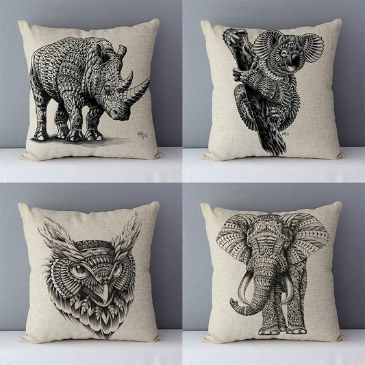 UltraSoft Animal Cushion Covers Various Designs