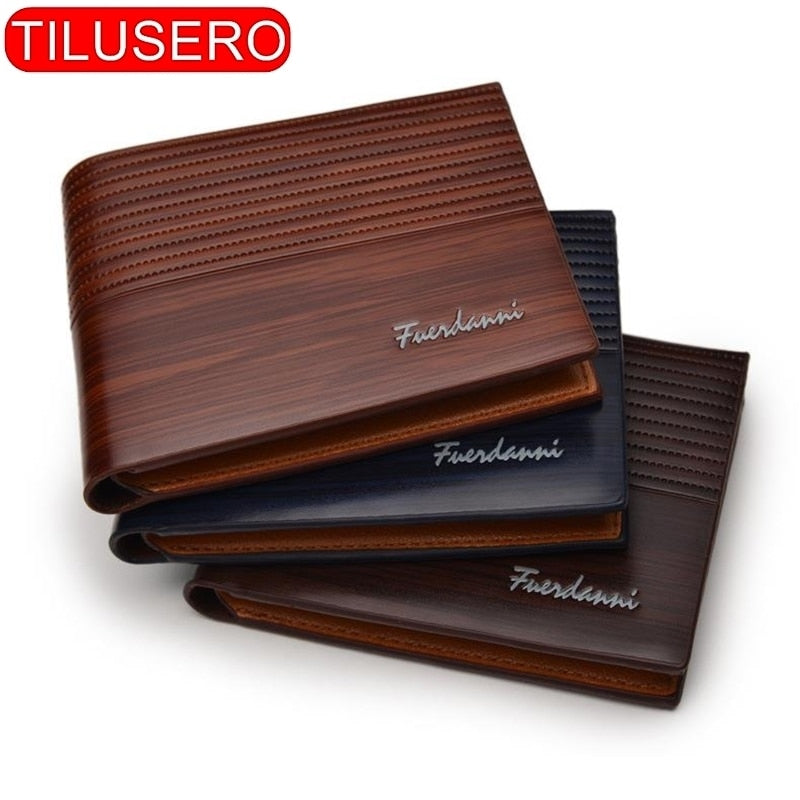 Vintage Mens Leather Wallet Various Colours