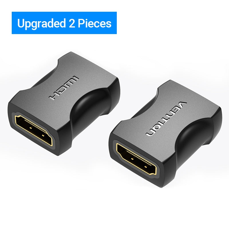 Vention HDMI Extender 4K HDMI 2.0 Female to Female Connector Cable Extension Adapter Coupler for PS4/3 TV Switch HDMI Extender