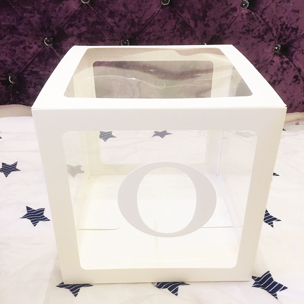 30cm Baby Shower Box Balloon Air Balls First 1 1st Birthday Party Decorations Kids Baloon Ballons Babyshower Wedding Boy Girl