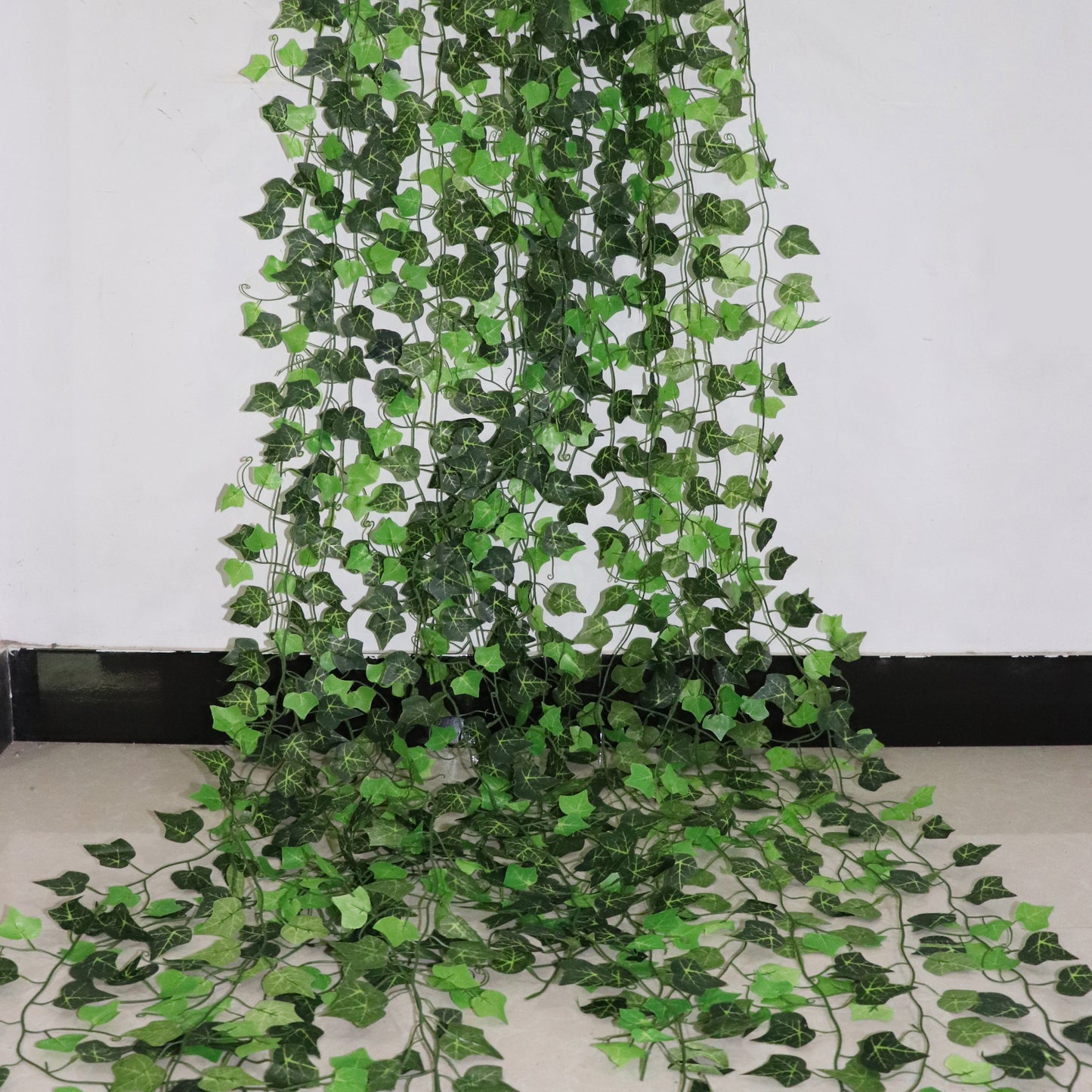 100Pcs Artificial Ivy Leaf Creeper Vines