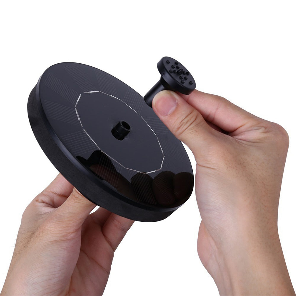 Mini Solar Powered Water Fountain/Bird Bath Waterfall Effect