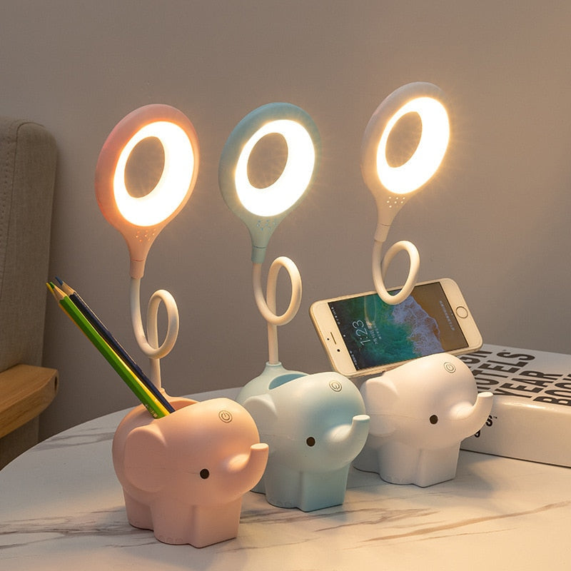 Creative Elephant Animal Led Table Lamp