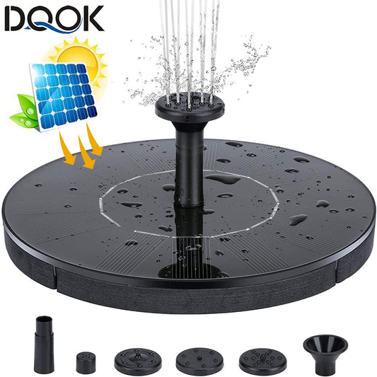 Mini Solar Powered Water Fountain/Bird Bath Waterfall Effect