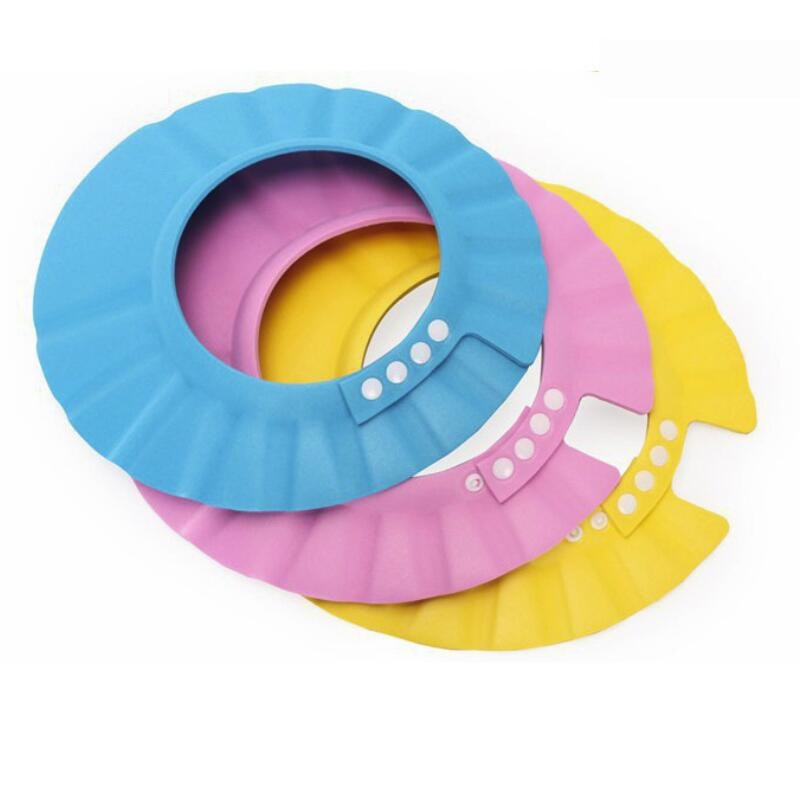 Safe Shampoo Bath/Shower Protector Soft Cap For Babies/Children