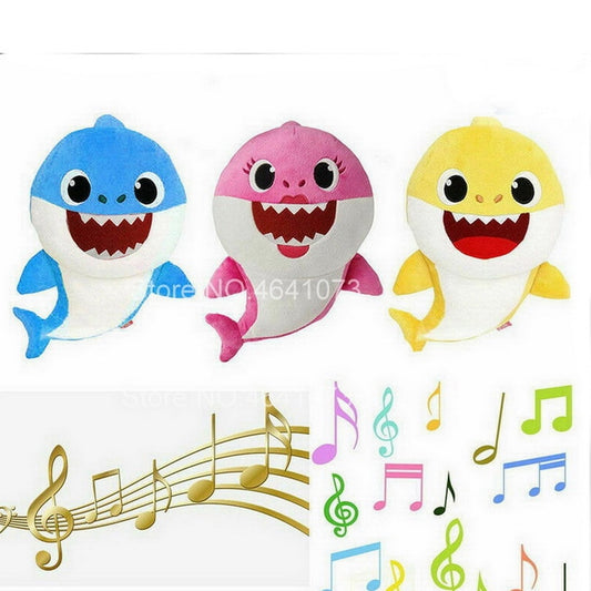 Baby Shark Singing Plush Toys Various Styles