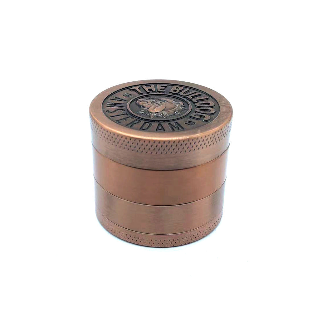 Cross-border Speed 4 floors 40mm gold bar grind-smoke Amsterdam maple grinder dog head smoke
