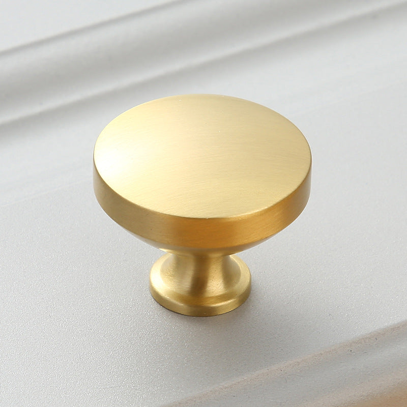 Brass Pull Hand Single Hole Cabinet Draw Handle