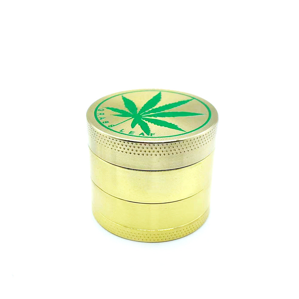 Cross-border Speed 4 floors 40mm gold bar grind-smoke Amsterdam maple grinder dog head smoke