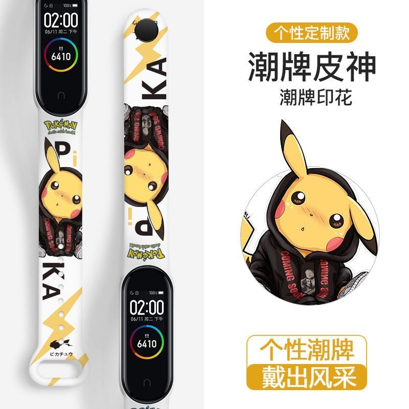 Pokemon Pikachu Waterproof LED Wristwatch