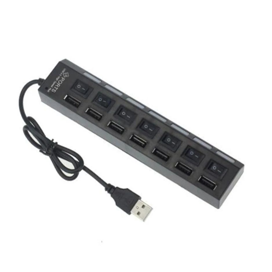 Switch Extension Hub USB 2.0 7 Port USB Splitter