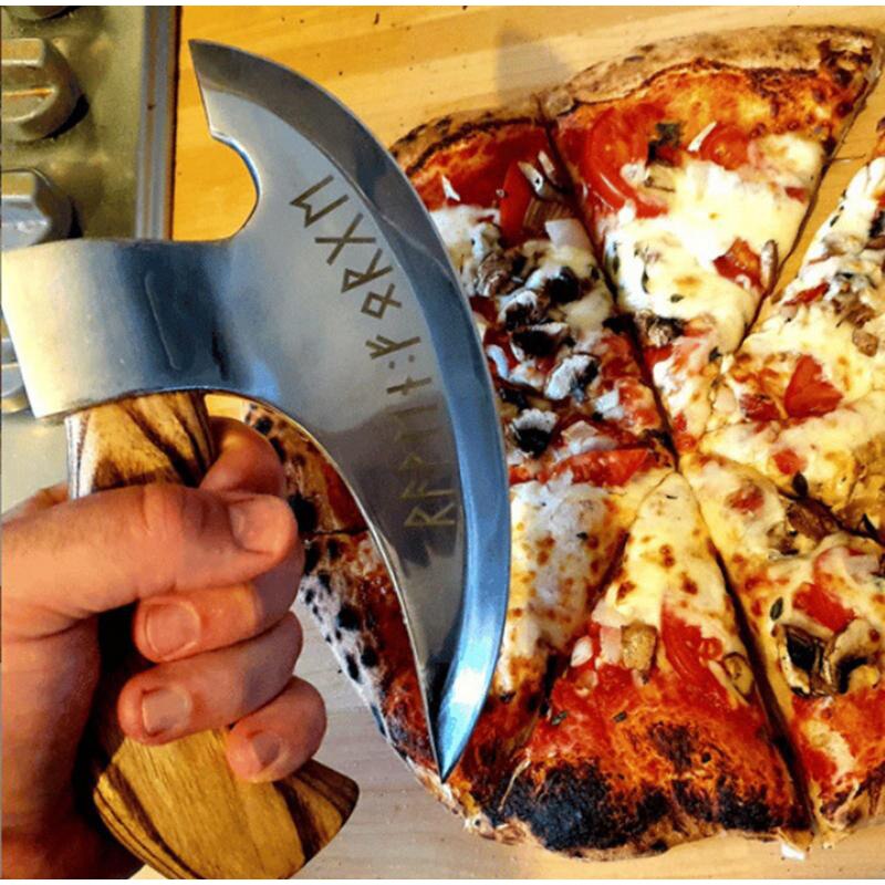 Viking Axe Pizza Cutter Rust-Proof