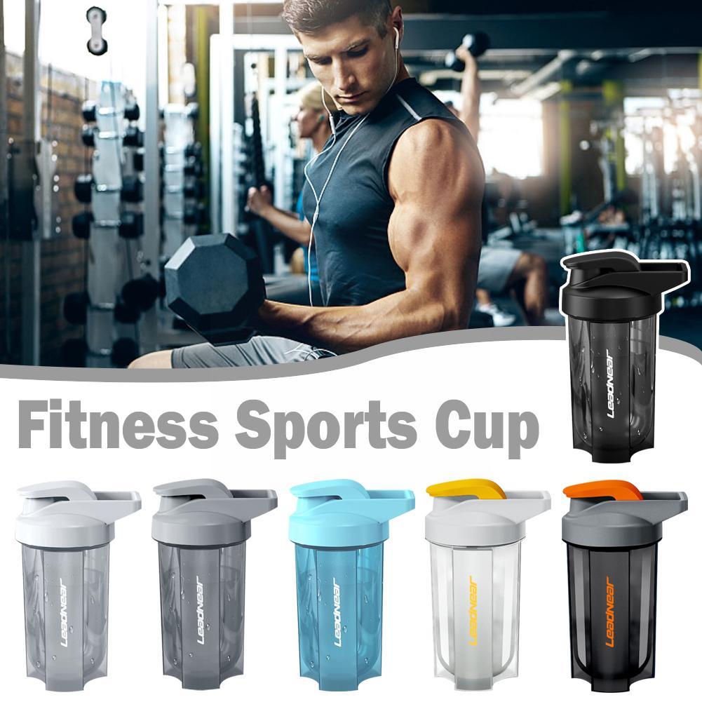 500ml Portable Sport Protein Powder Shaker Leak Proof
