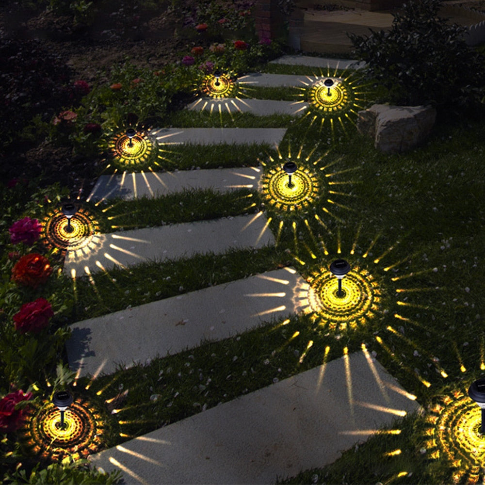 Sunshine Waterproof Solar Powered LED Lights
