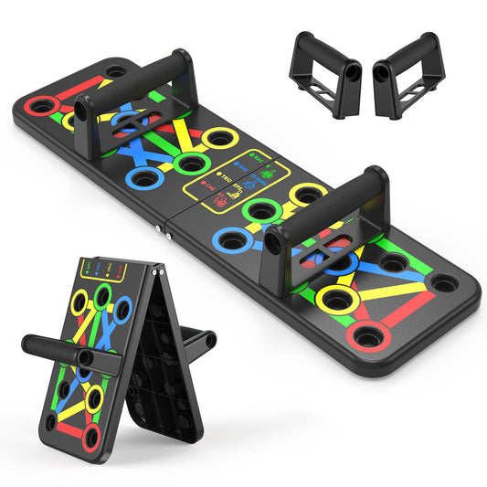 14 in 1 Push-Ups Stands Portable MultiFunction Foldable Workout Equip Push Up Bar Home Gym Equipment Bodybuilding Fitness Sports