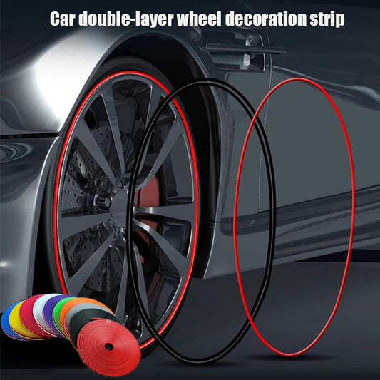 4M/8M Roll Rim Wheel Protectors Multiple Colours