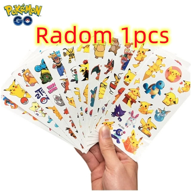7pcs/Set Pokemon Pikachu Stationary Set