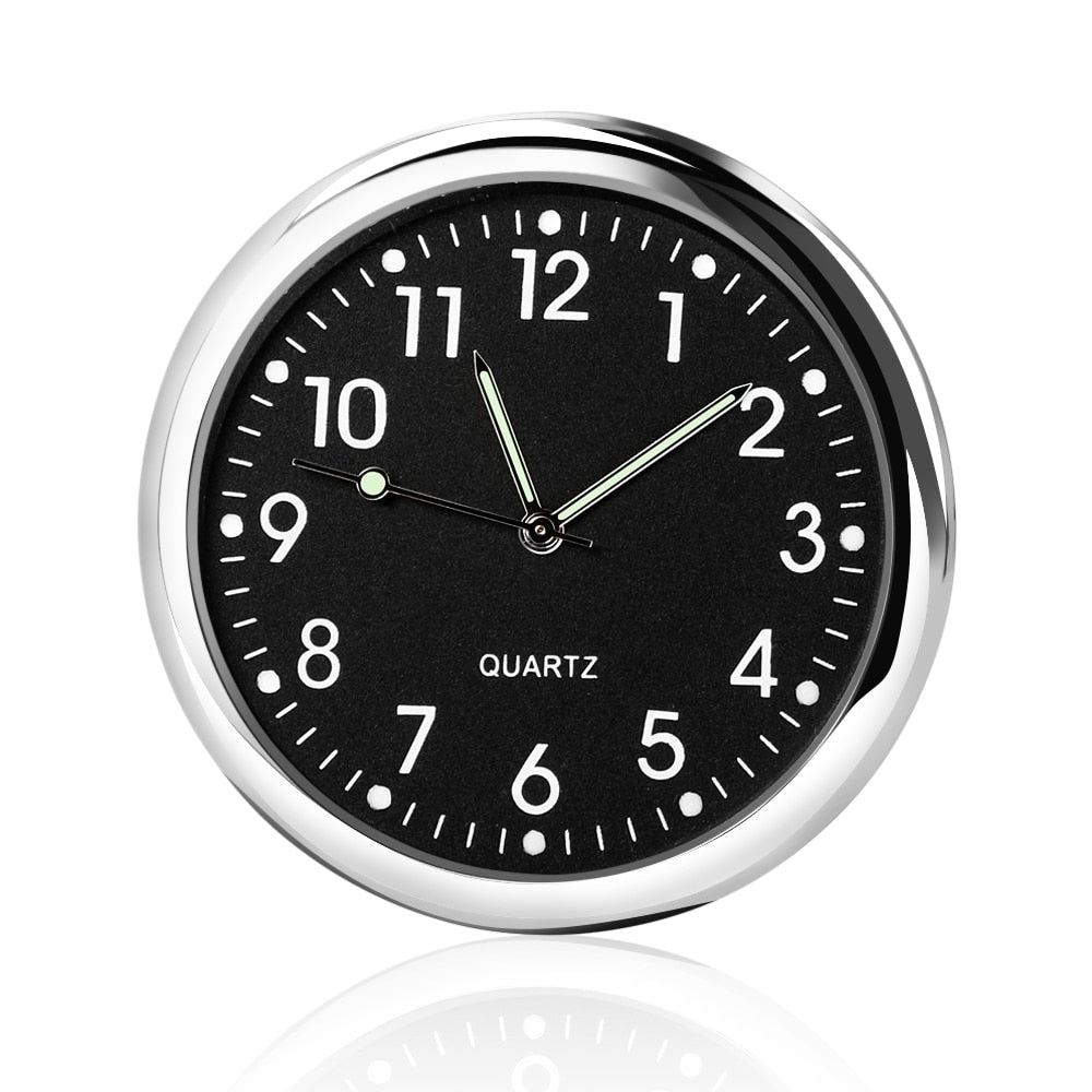 Car Clock Luminous Auto Ornament Car Accessories For Mercedes benz AMG A B C E S R G Class GLK GLA GLC GLB GLE CLS CLA