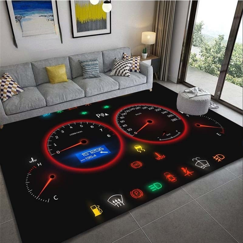 Motorcycle Ultra Soft Rugs Various Designs And Sizes