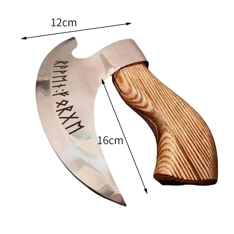 Viking Axe Pizza Cutter Rust-Proof