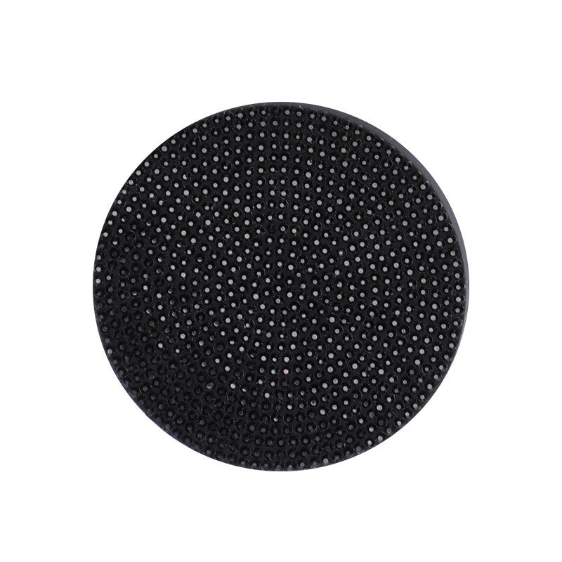Diamond Car Accessories Coaster Water Cup Slot Non-Slip Mat Silica Gel Pad Cup Holder Mat