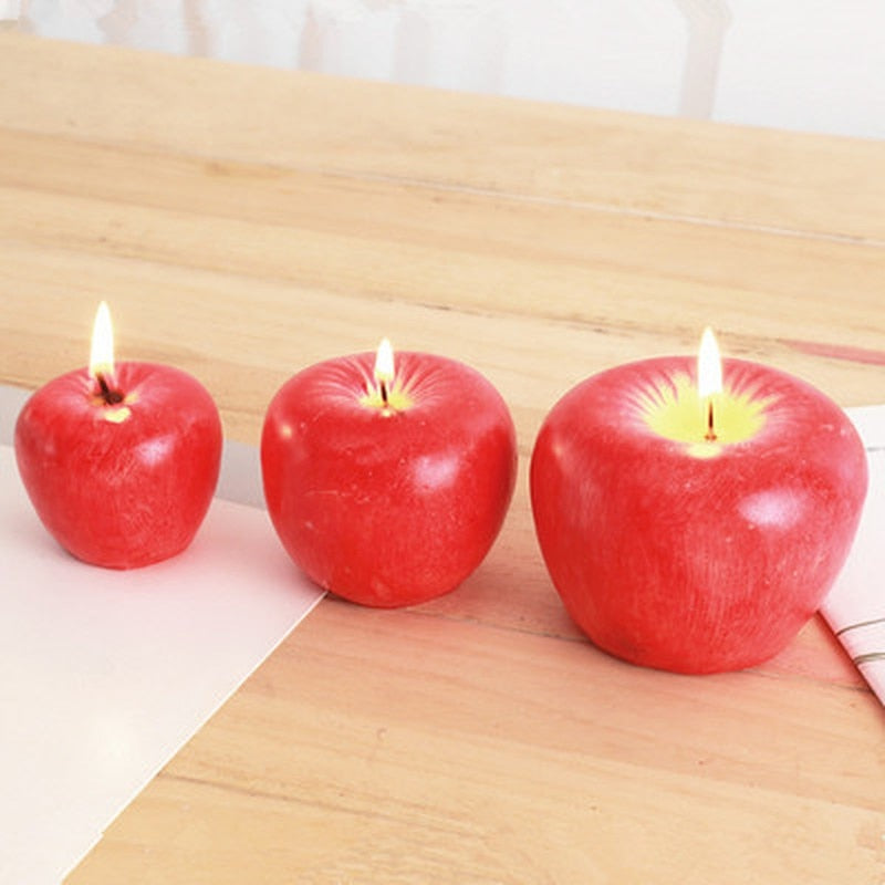Home Red Apple Scented Candles