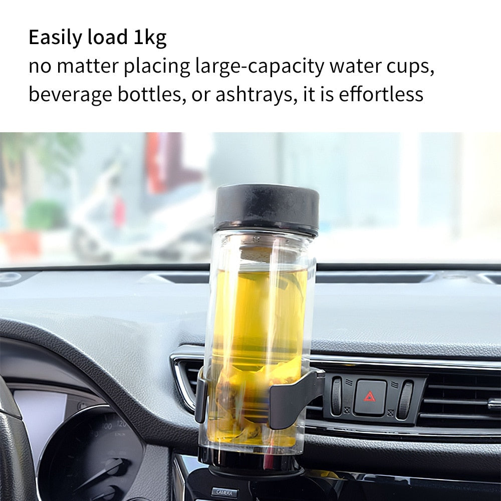 New Car Air Vent Drink Cup Bottle Holder Car Truck Water Bottle Holders Stands Car Cup Rack For Car Water Bottle Ashtray