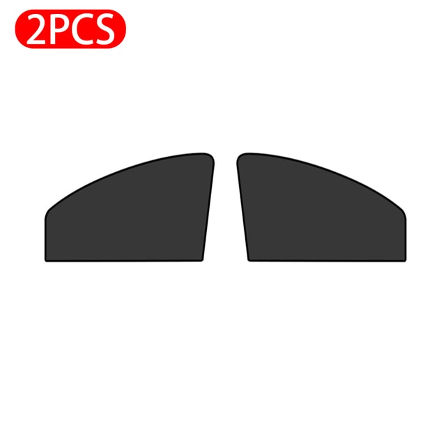 Magnetic Car Side Window Sunshade Cover Sun Visor Summer Protection Window Curtain Cover for Front Rear Black Auto Accessories