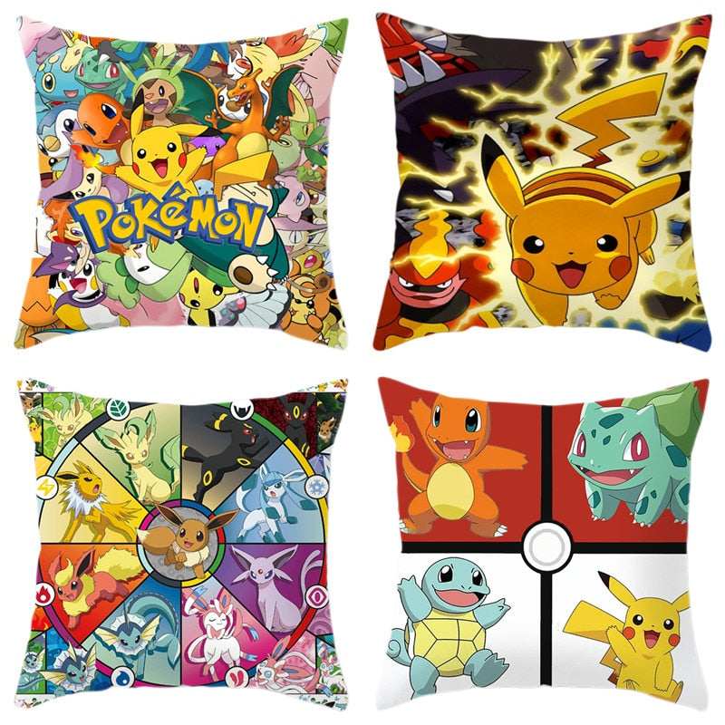 Kawaii Pokemon Cushion Covers