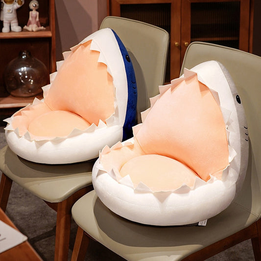 Kawaii UltrsSoft Shark Crocodile Dinosaur Teeth Plush Stuffed Toy Seat Cushions