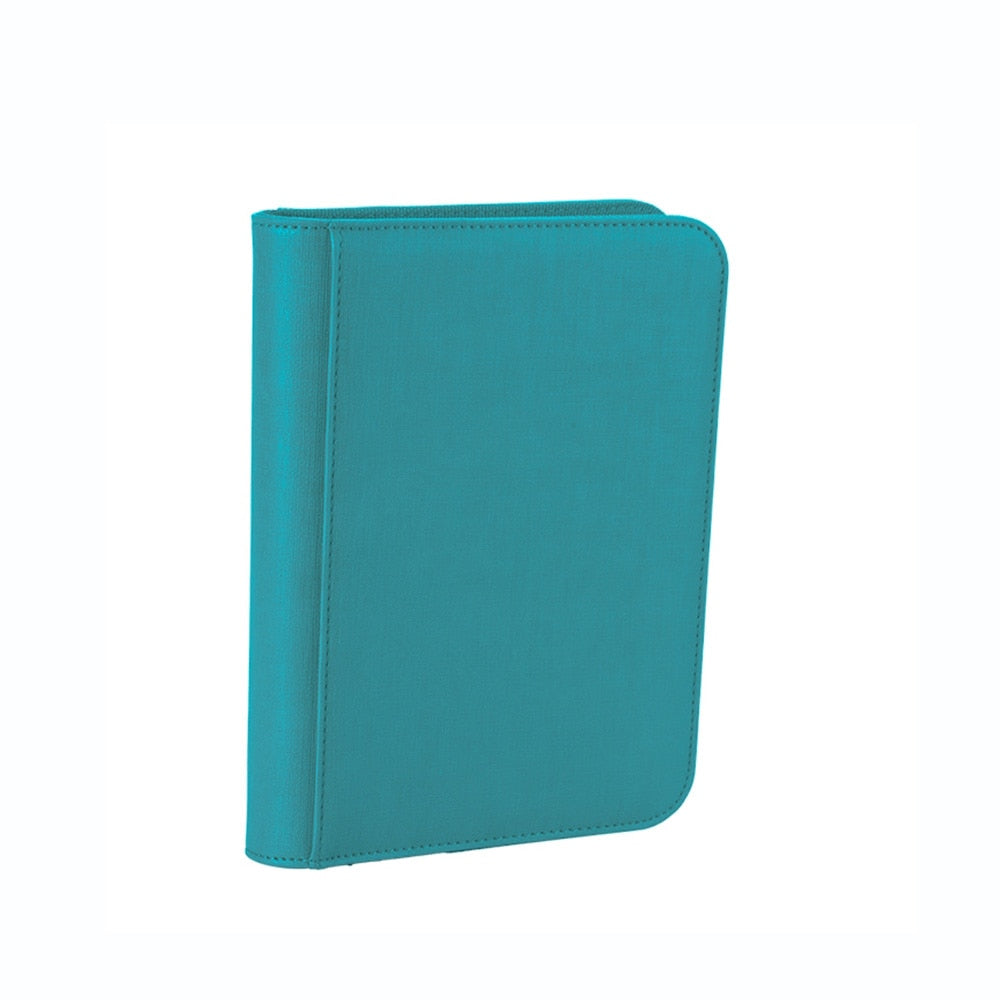PU Leather 4/9 Pockets Game Card Book Card Side Loading Binder TCG Game Zipper Card Album Fixed Pockets Pages for MG/PKM/FOW/YGO