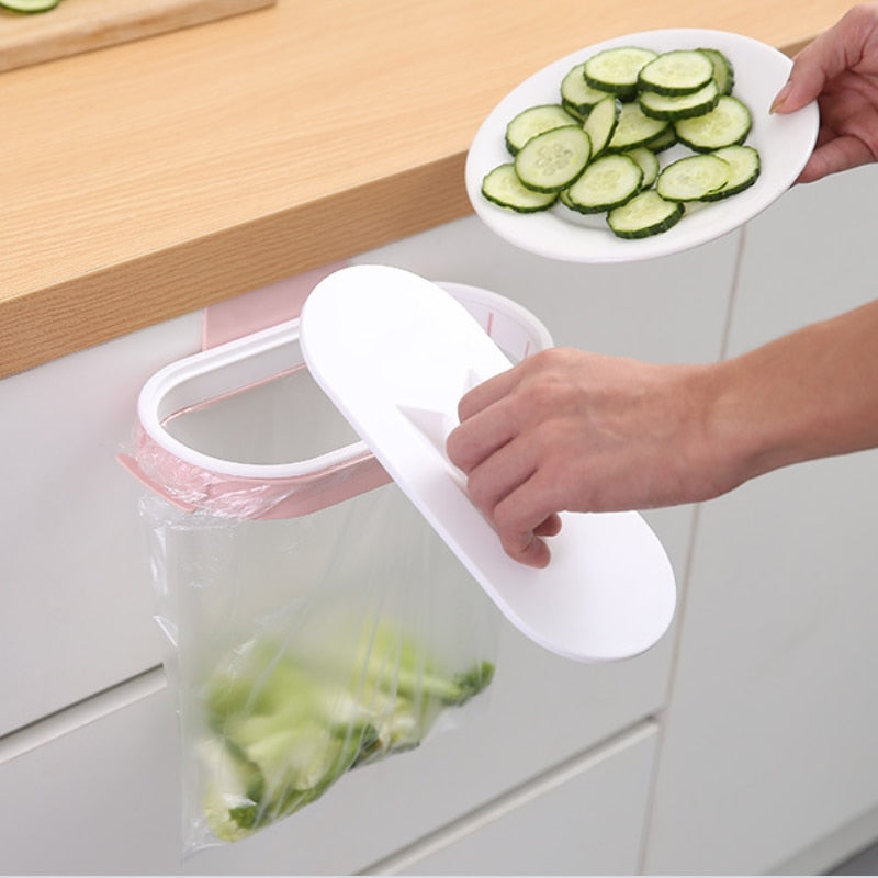 Hangable Rubbish Bag Shelf/Wall/Cabinet Bracket Holder