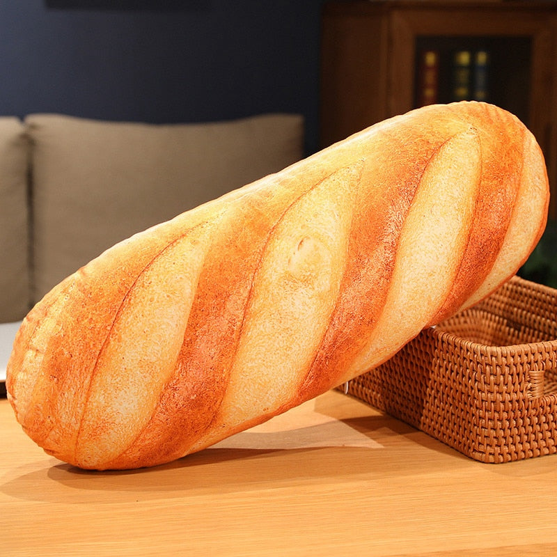 Real Life Giant Baguette Bread Plush Pillow Toy Soft Funny Simulation Food Toy Creative Cushion Birthday Present Christmas Gift