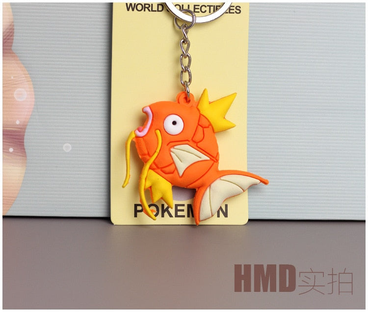 Pokemon Alloy Silicone Keychain Pendent