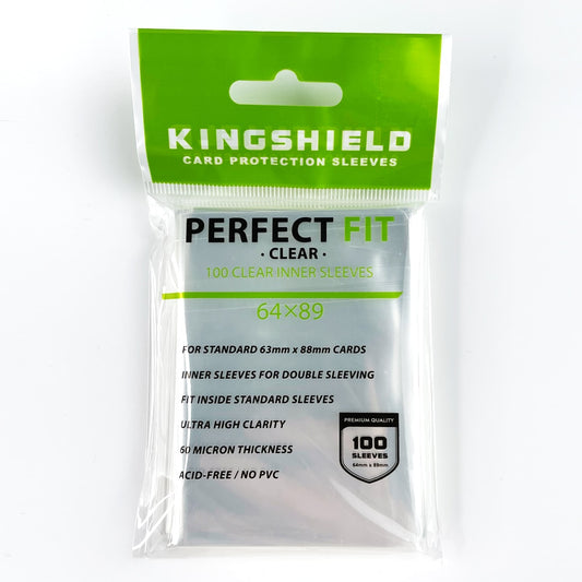 100pcs/lot 64*89mm ClearCard Sleeve Perfect Fit Card Sleeve Card Protector Perfect Size Magic PKM Inner Card Sleeves NO PVC