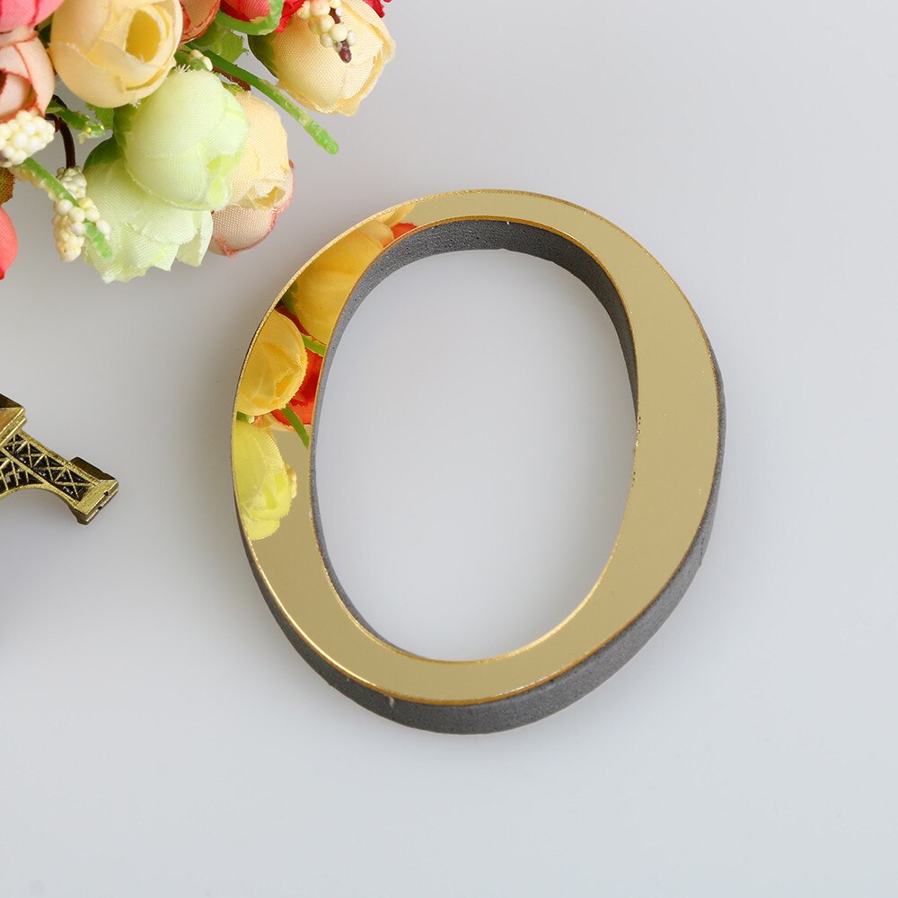 New 10cm/15cm 26 English Letters DIY 3D Mirror Acrylic Wall Sticker Decals Modern Home Decor Wall Art Mural Stickers