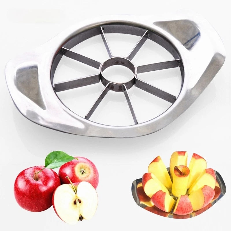 Apple Cutter Fruit Stainless Steel Slicer Corer Cooking Vegetable Tools Chopper Kitchen Gadgets Accessories