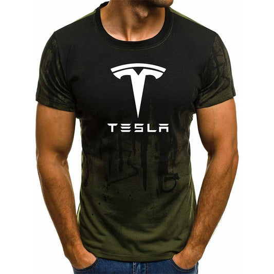 Mens Tesla 3D Printed T-Shirt Various Designs