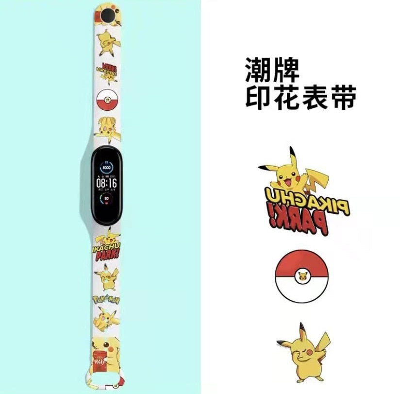 Pokemon Pikachu Waterproof LED Wristwatch